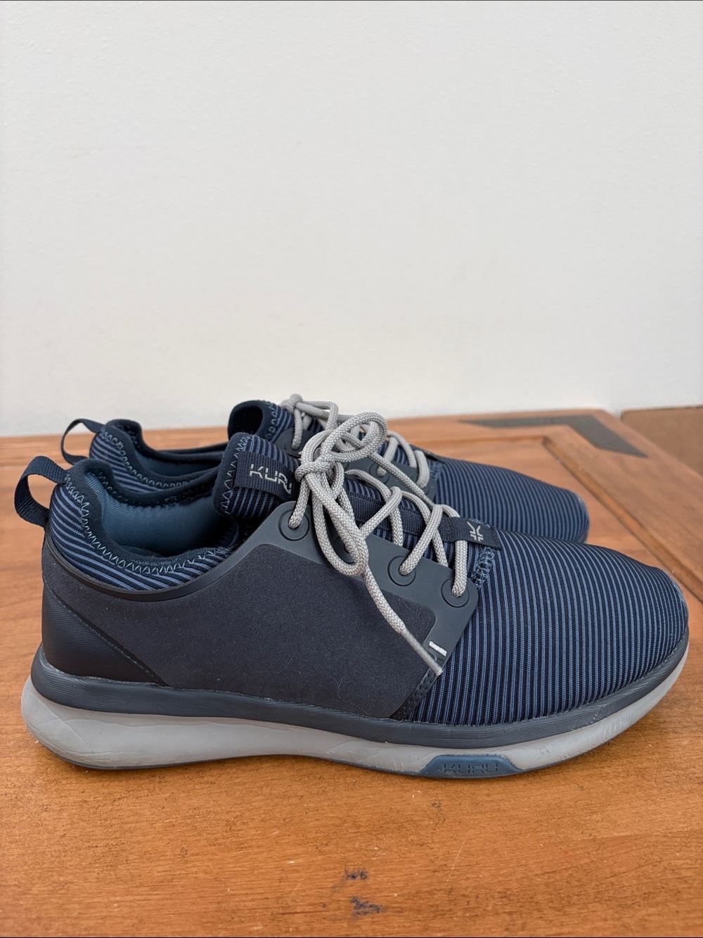 Kuru Atom Men's Navy Athletic Lace-Up Sneakers Size 11 Wide - Picture 7 of 11